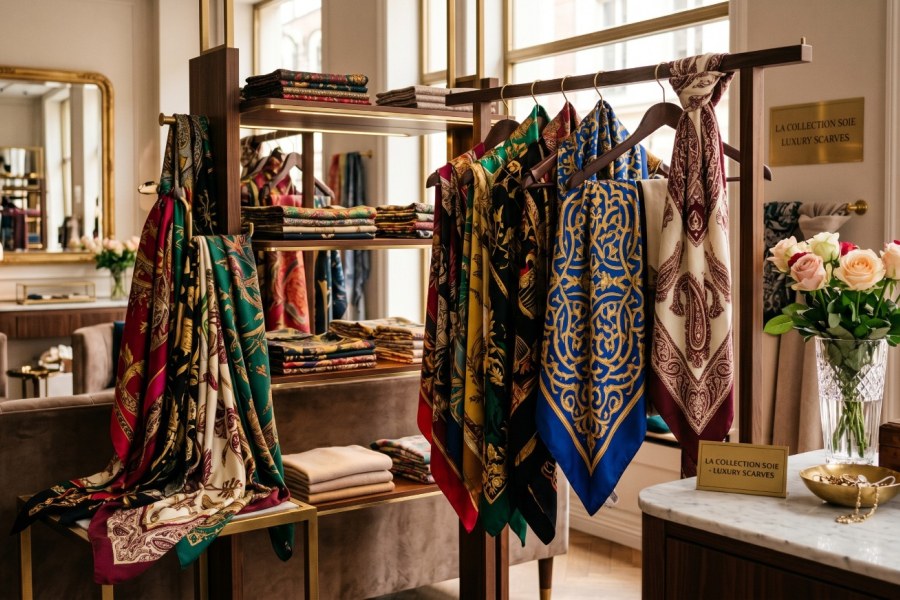 İpek Twill Eşarp Koleksiyonu